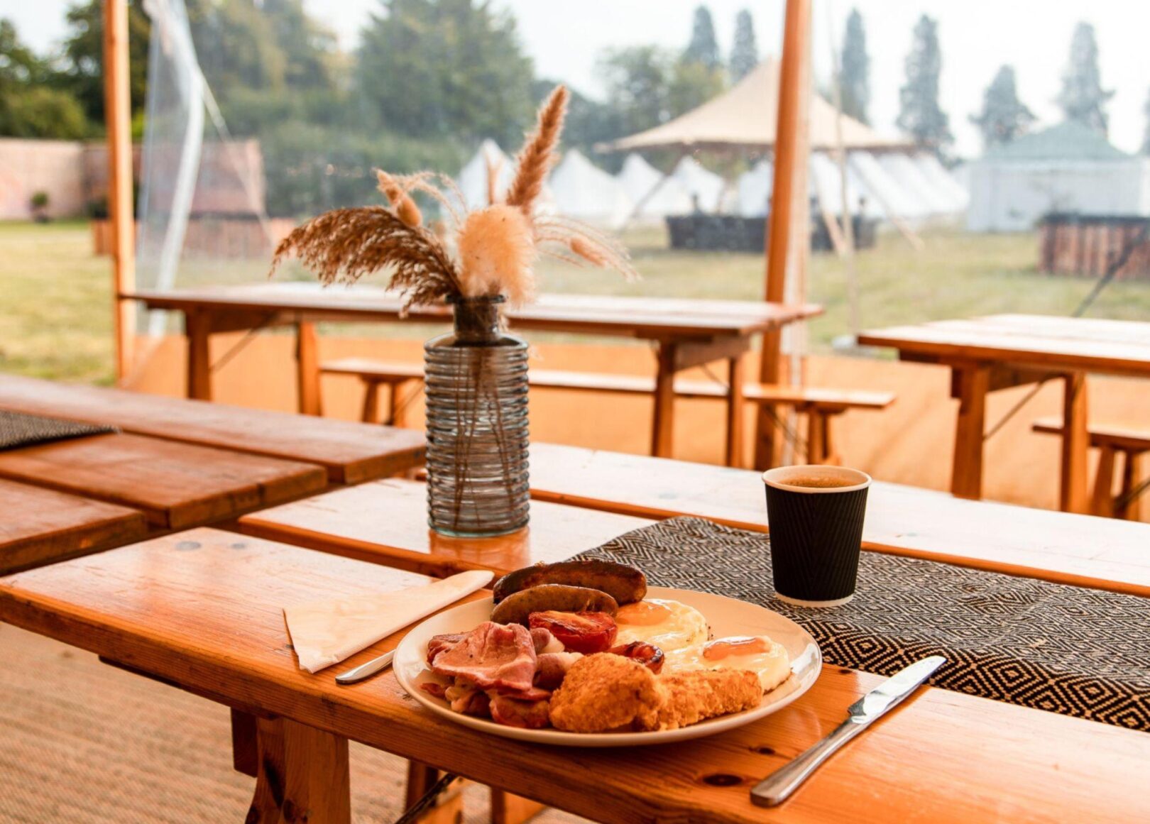 A Feast Worth Glamping For